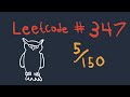 LeetCode # 347 - Top K Frequent Elements