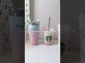 スタバの桜シリーズが可愛すぎた🌸♡˒˒ starbucks スタバ スタバ新作 タンブラー 期間限定