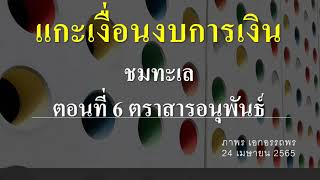 แกะเงื่อนงบการเงิน ชมทะเล ตอนที่ 6 ตราสารอนุพันธ์