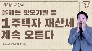 [절세병법] 종부세 친구 재산세, 집값 떨어져도 오른다