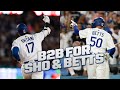 Shohei Ohtani and Mookie Betts crush BACK-TO-BACK homers in the 5th inning (Dodger Stadium ERUPTS!!)