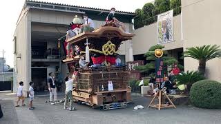 堀上地車鳴り物　japan Osaka sakaisi hattaso horiage #danjiri #japan