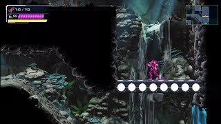 Metroid Dread - Burenia speedbooster blocks (easy method, no midair shinespark)