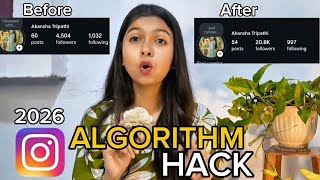 Instagram Algorithm 2026 EXPLAINED 🔥Grow Fast Before it changes Again !(Automation tool)😍