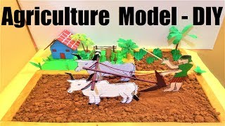agriculture model making DIY | science project | organic farming | science model | howtofunda