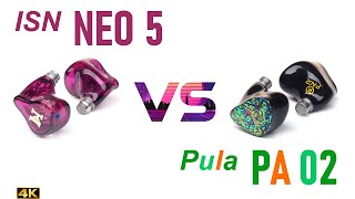 ISN Neo 5 vs Pula PA 02