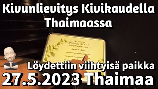 Onko Thaimaassa Kivunlievitys Kivikauden Tasolla 27.5.2023 Thaimaa