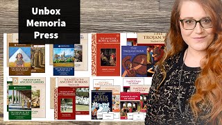 Memoria Press Homeschool Curriculum unboxing Classical Studies and History