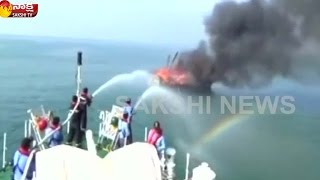 Coast Guard Ship Rescues Distressed Fishermen Boat In Porbandar