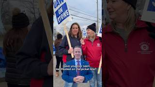 Where’s Jon Husted? Probably too busy betraying Ohioans. #uaw #strike #ohio #lorain