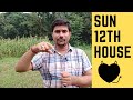 Sun in Twelfth House in Vedic Astrology