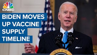 President Joe Biden: Vaccine will be available to everyone by end of May