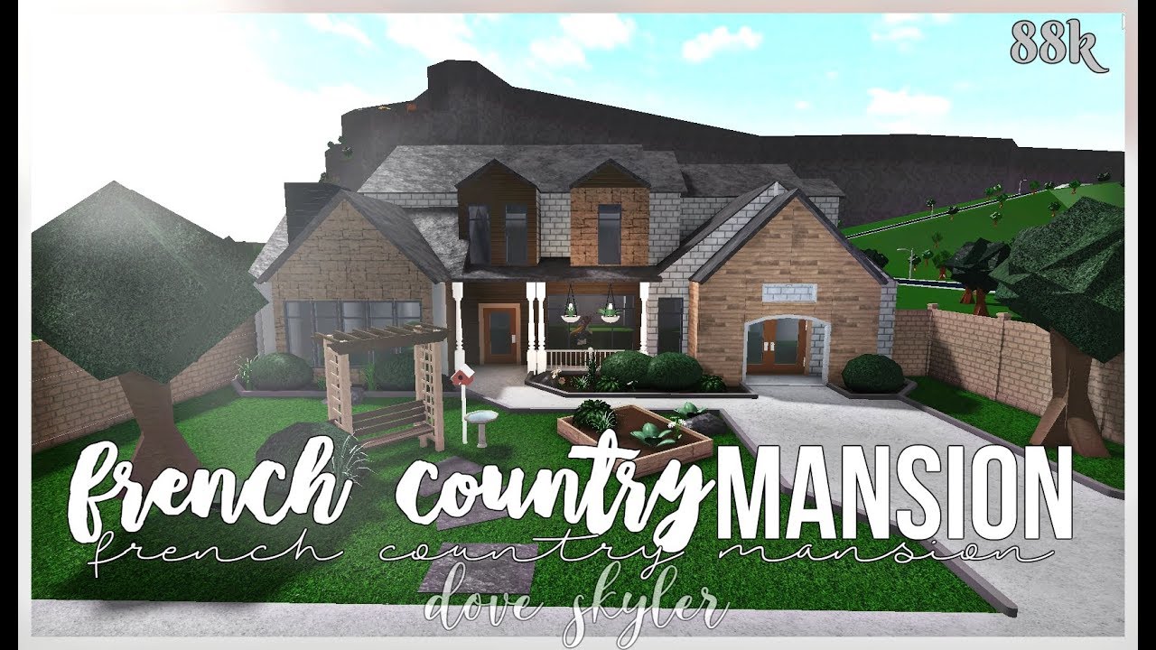 French Mansion Bloxburg Tutorial Image To U French Mansion Bloxburg Tutorial Image To U