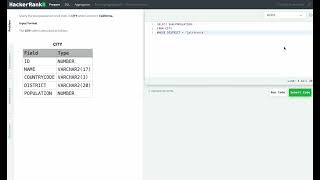 Hackerrank SQL Solution #23 Basic SQL - Revising Aggregations - The Sum Function