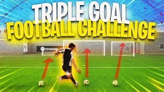 TRIPLE GOAL FOOTBALL CHALLENGE w/Melagoodo