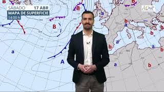 El tiempo de Aemet 17/04/2021