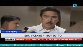 Sen. Sotto to Sen. De Lima, Sen. Gordon: Sort out differences by talking it out