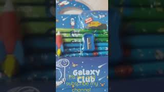 Galaxy club stationery set review I love 💖😘😘 stationery ✏️✍️🖊️ Who will gift 🎁 me?? 😅🤣😁😜