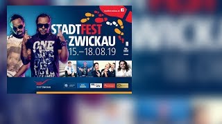 Zwickauer Stadtfest mit Madcon, DJ Antoine und Tom Gregory