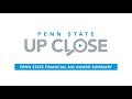 How to view your Penn State Financial Aid Award Summary