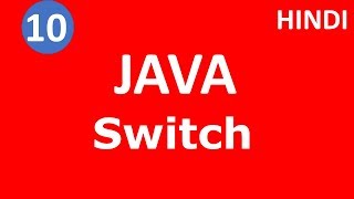 Switch statement in java | Part -10 | Java Tutorial | Tech Talk Tricks