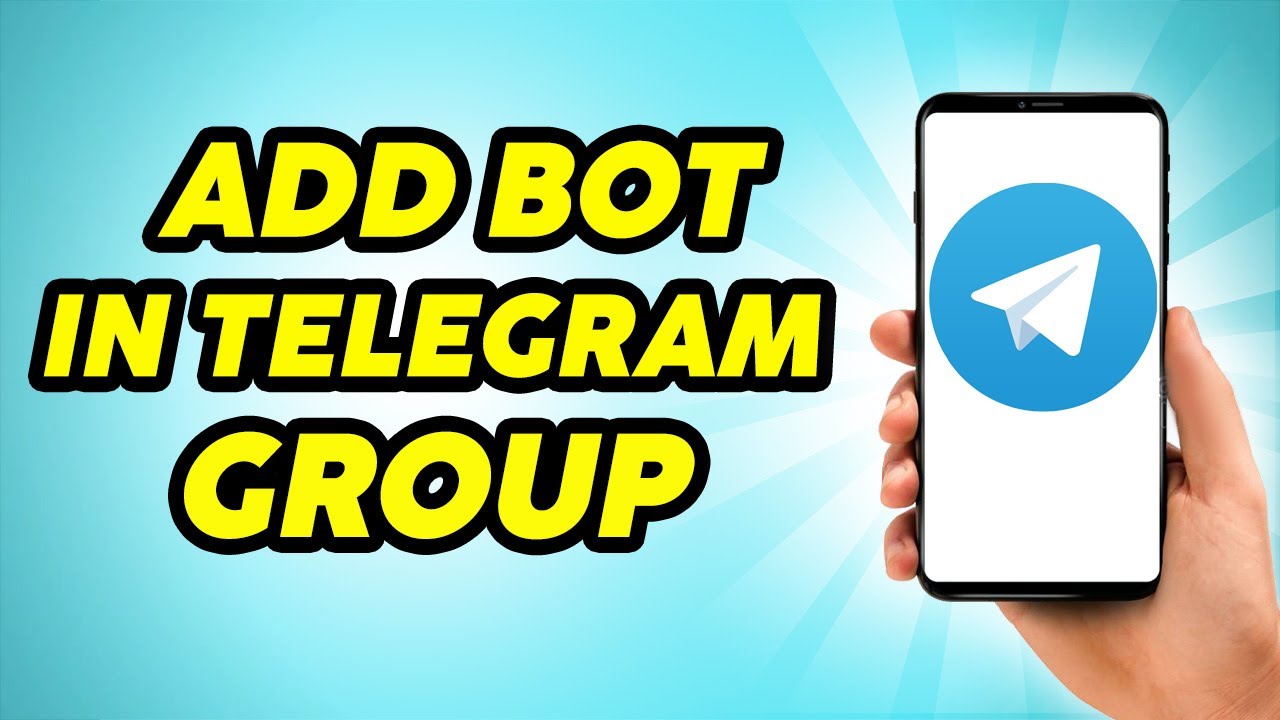 How To Add Bot In Telegram Group - YouTube