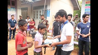 Jaffna University Students Show Solidarity with Affected Southern Students