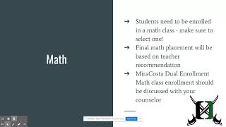 Course Selection Process 2021-22