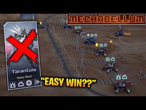 BEST COUNTER to a high MMR Tarantula unit opener – Mechabellum Guide