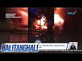 Mga magkakatabing tindahan, nasunog; isang bombero, patay | Balitanghali