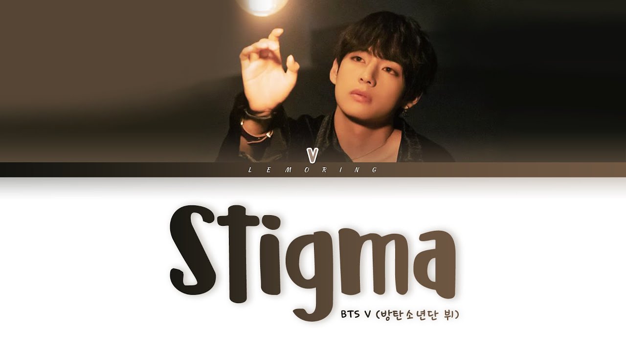 BTS V Stigma Lyrics (방탄소년단 뷔 Stigma 가사) [Color Coded Lyrics/Han/Rom/Eng ...