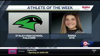 Emma Nye is KMBC HY-VEE Athlete of the Week