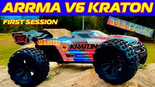 WICKED BASH🤩 NEW ARRMA KRATON 6s V6