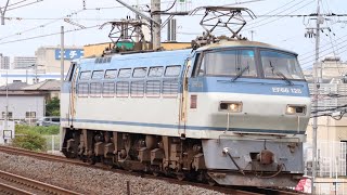 EF66単機回送‼︎ EF66 128単機の8865レ 南草津通過