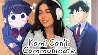 THE CUTEST 😭💖│Komi Can't Communicate Episode 1 Reaction │古見さんは、コミュ症です。