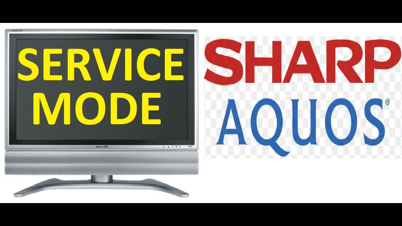 Tv Sharp Aquos Service Mode Youtube