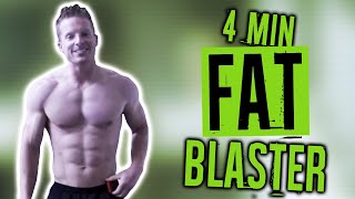 4 Minute Tabata Workout For Beginners At Home (NO EQUIPMENT REQUIRED) | LiveLeanTV