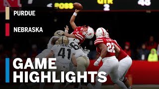 Highlights: Purdue Boilermakers vs. Nebraska Cornhuskers | Big Ten Football