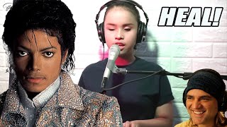 Putri Ariani Reaction - Heal The World - Michael Jackson Cover