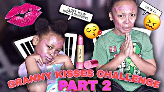 GRANNY KISSES CHALLENGE PART 2