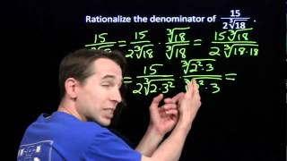 Art of Problem Solving: Rationalizing Denominators Part 1