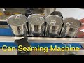 automatic can seaming machine dia73mm tin can sealing machine servo can seamer china best factory