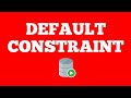 DEFAULT Constraint | Oracle SQL Tutorial for beginners | Techie Creators