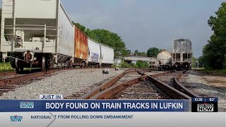 Lufkin police investigating death of man found on train tracks
