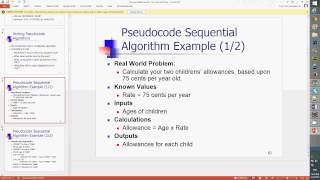 Chapter3 Flowchart Pseudocode