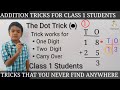 Easy Addition tricks for class 1 students | Addition tricks in Vedic math | Dot  trick | Arnav Nayak