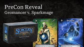 Geomancer v. Sparkmage | A Precon Game of Sorcery TCG Beta