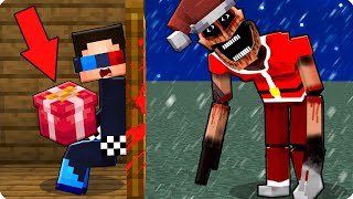 🎅 DON'T OPEN A GIFT FROM SANTA MIMICER IN MINECRAFT!