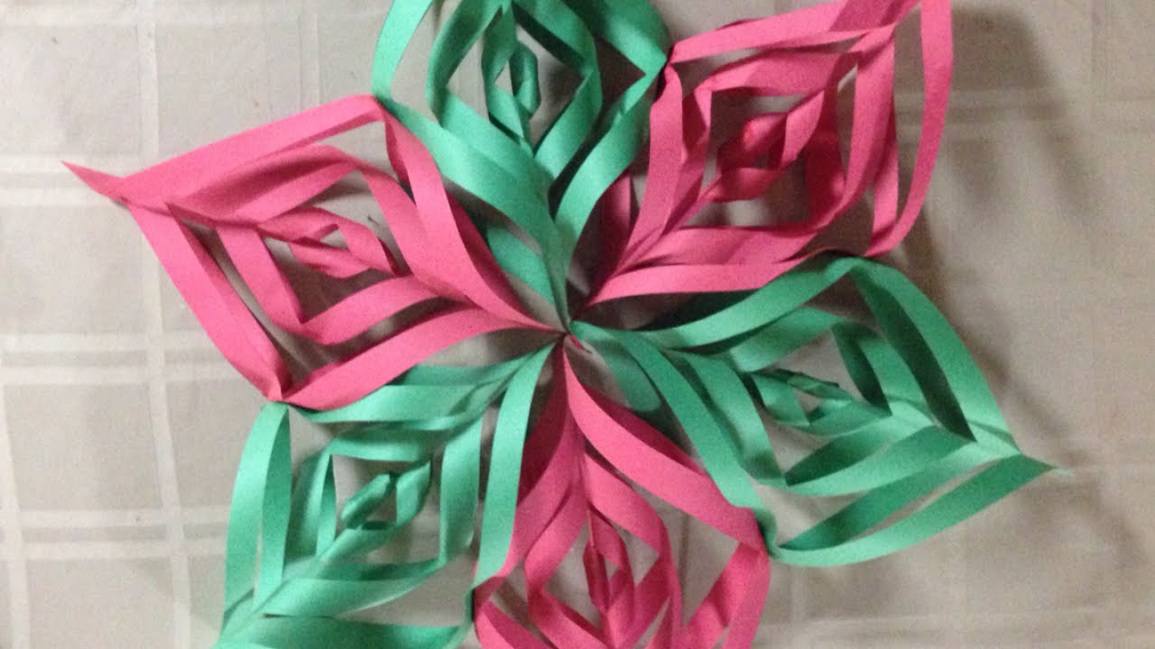 Create A Pretty Construction Paper Christmas Star - DIY Home ...