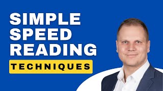 Simple Speed Reading Strategies